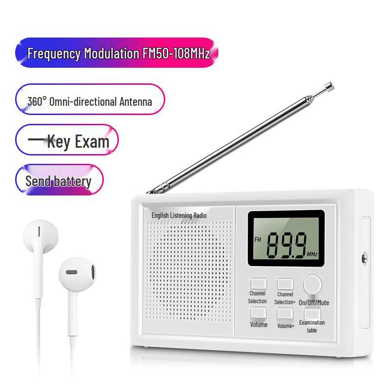 English Listening Test FM Radio for University Students - Levels 4, 6, 46