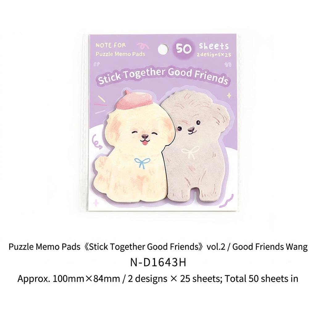Writable Sticky Notes Repositionable Repositionable Memo Pad Animal Sticky Notes Animal-Shaped Decorative Memo Pads For Phone