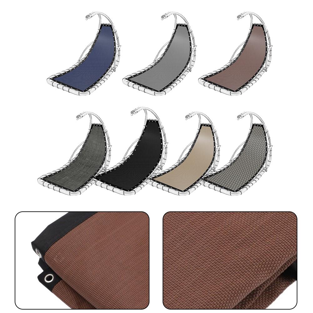Outdoor Hanging Curved Chaise Lounge Chair Swing Replacement Fabric Cloth 64x197x23CM Patio Hanging Lounge Chair Seat Cloth