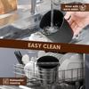 Coffee Knock Box Plastic Espresso Knock Box with Removable Bar Coffee Machine Accessories Dishwasher Safe Espresso Knock Bin