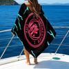 City Football Club Printed Beach Towel, Super Soft Microfiber, Perfect Gift Birthday, for Pool, Beach, Travel, for Family and Friends