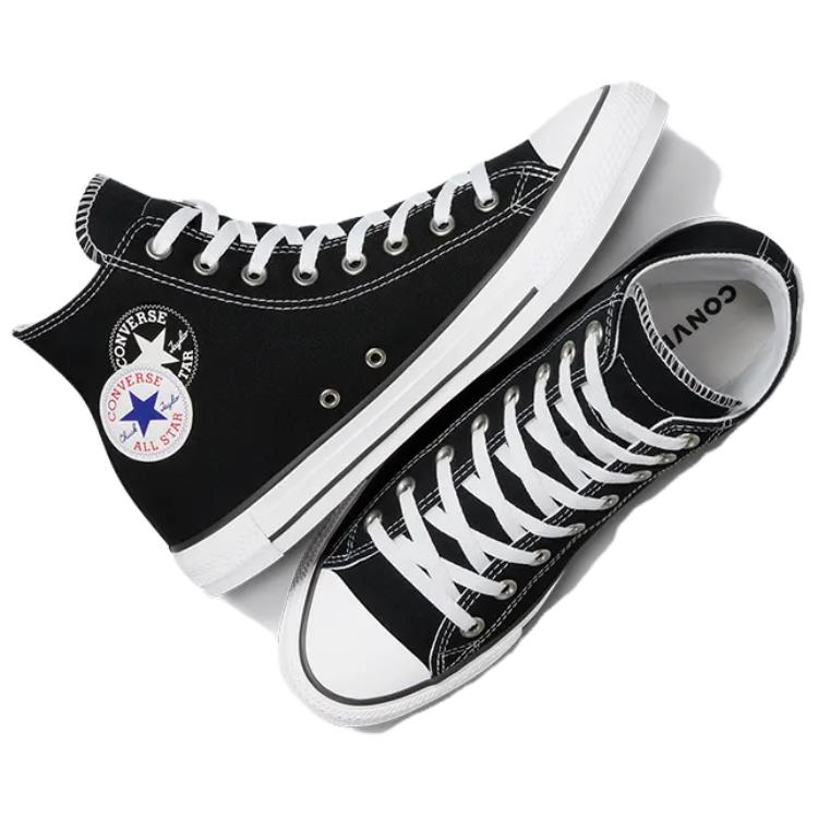 Converse All Star Classic Versatile High Top Canvas Shoes Unisex Sneakers Black A09137C