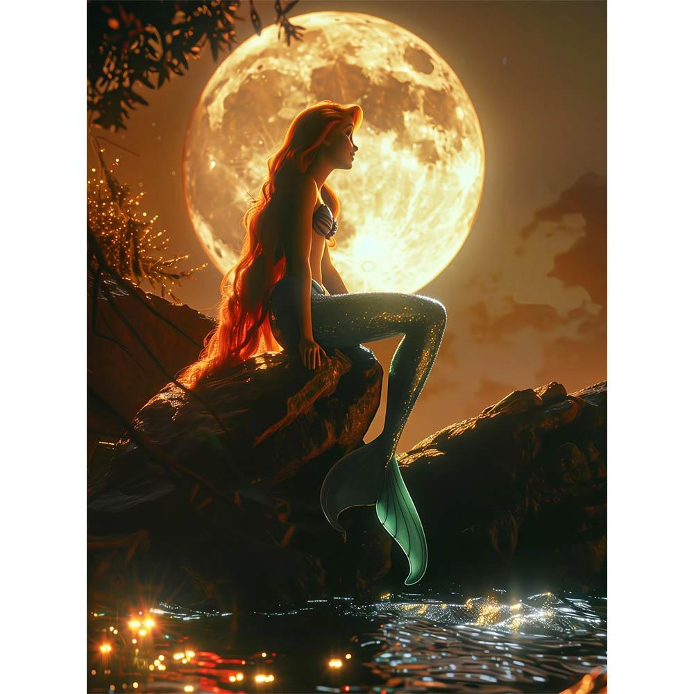 Disney Haft Diamentowy Jaśmin Piękna Śpiąca Królewna Mozaika Haft Krzyżykowy Malowanie Księżniczka Pełny Kwadrat Nowość Sztuka na Ścianę