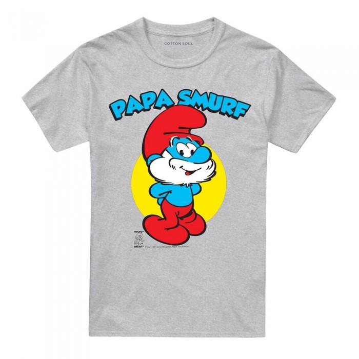 The Smurfs Unisex Adult Papa Smurf T-Shirt
