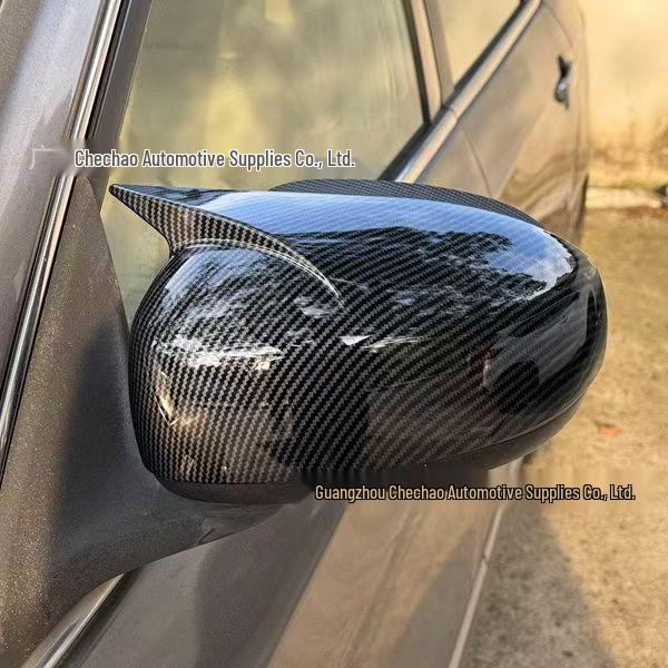 Kohlefaser-Stierhorn-Seitenspiegelgehäuse für 06-11 Nissan Sylphy