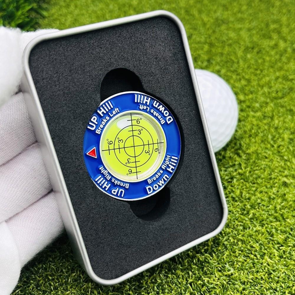 High Precision Golf Putt Ball Marker Training Tool Golf Spirit Level Outdoor Sports