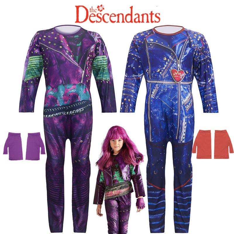 Descendants 3 Mal And Audrey Cosplay Costume For Kids Perfect For Halloween Parties