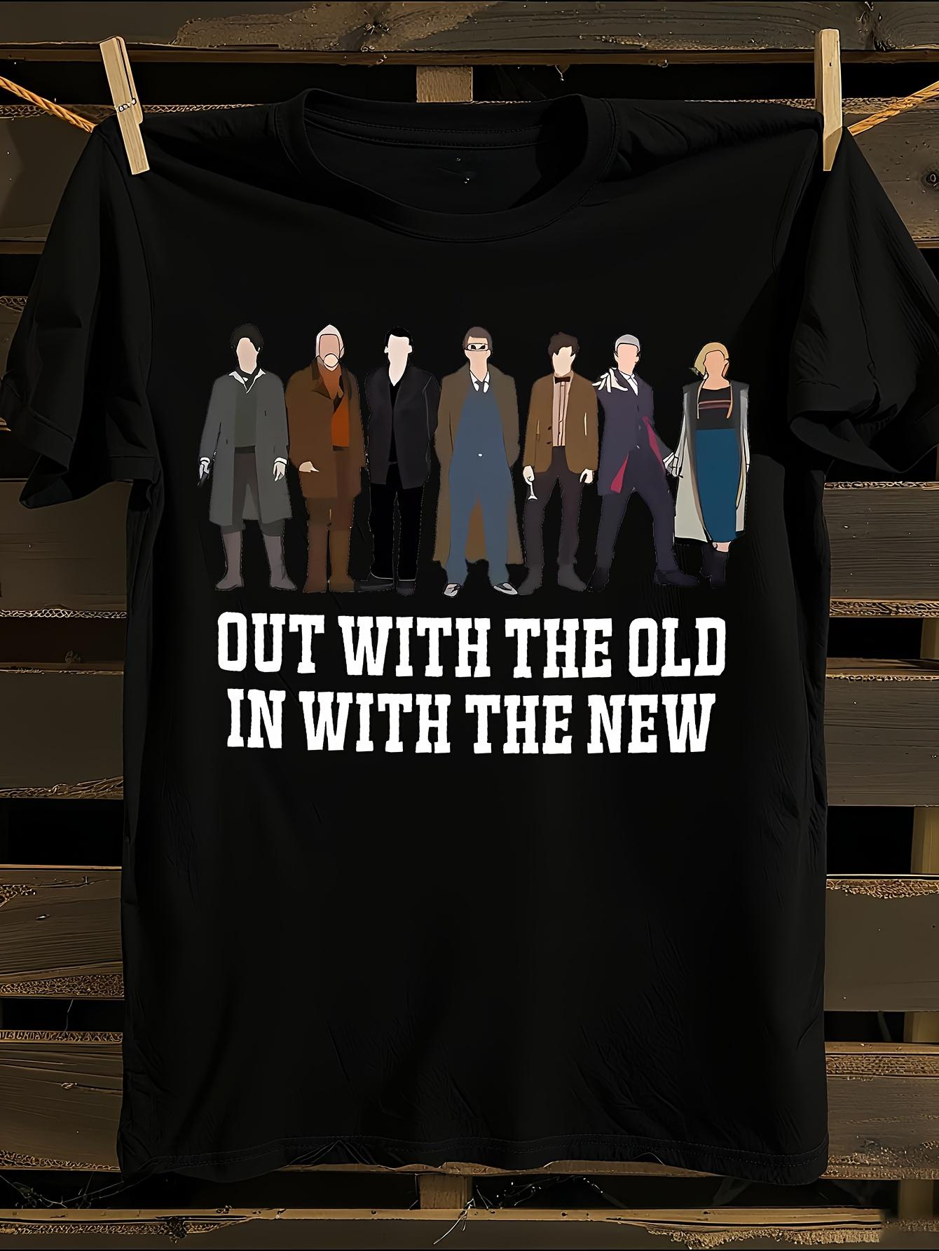 Doctor Who Inspired Graphic T-shirt XL
