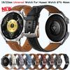 18/22mm Leather Watch Strap For Huawei Watch GT6 46mm Bands Soft Leather Wristband Bracelet For Huawei Watch GT5 4 3 GT5 GT6 Pro