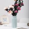 Nordic Style Colorful Plastic Vase for Fresh or Dried Flowers - New Year Ornament Craft Gift