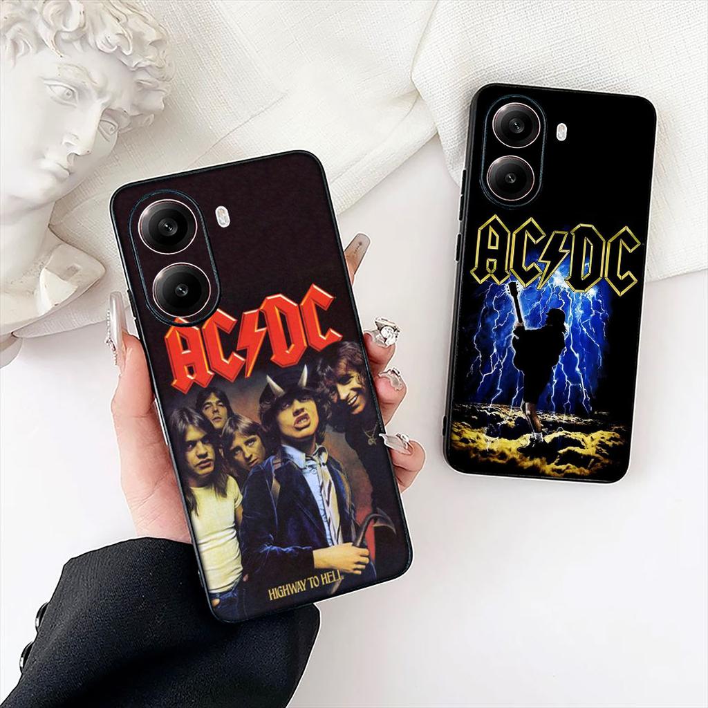 Wallpaper A-Acdc Funda Phone Cover for Motorola Moto G86 G14 G35 G34 G45 G55 G67 G75 G85 G24 G15 G54 G57 Power Casing Coque Case
