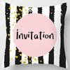 Yellow and Pink Pattern Square Pillowcase Home Decoration Cushion Cover