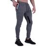 Men's Joggers Workout Pants Casual Slim Fit Tapered Pant Gym Athletic Running Sweatpants With Zippers Pockets