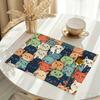 Cute Cartoon Cats Print Placemats For Cafes Casual Restaurants Outdoor Picnics Camping