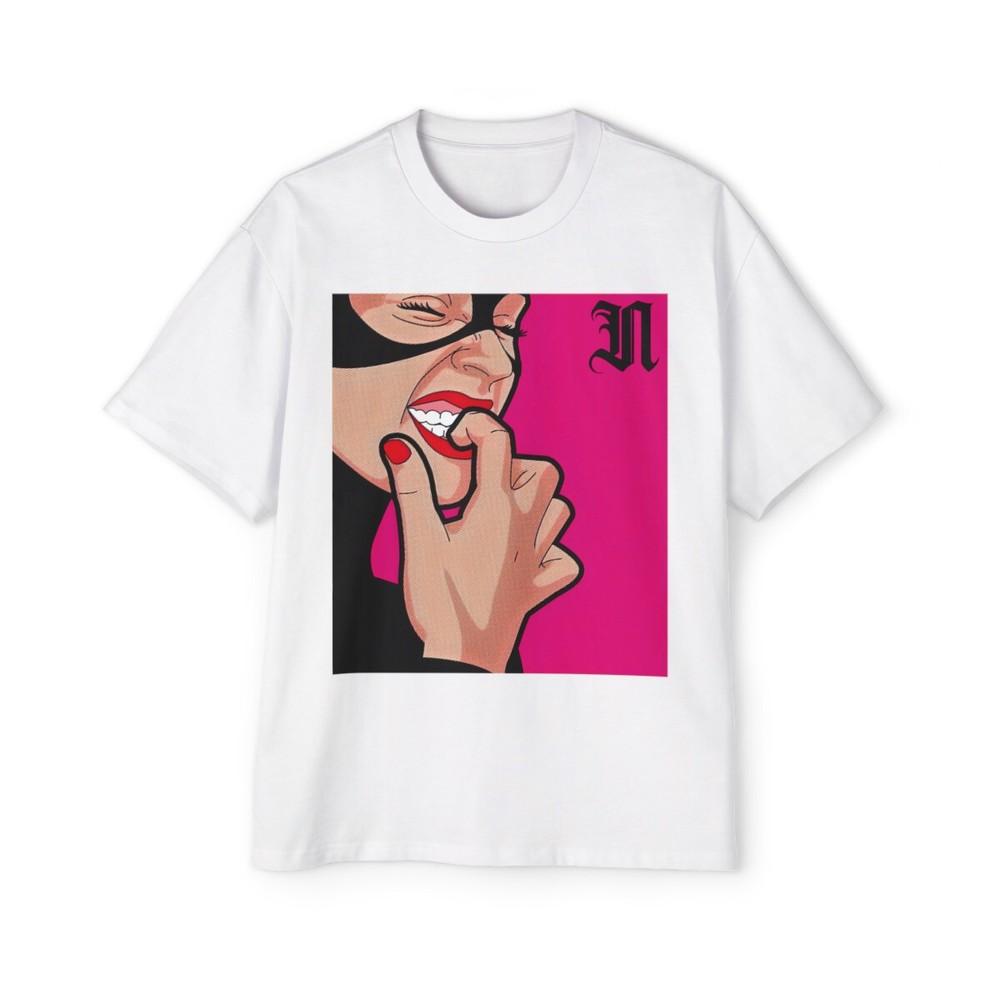 Cat Woman Oversized havy Tee Unisex T-Shirt M