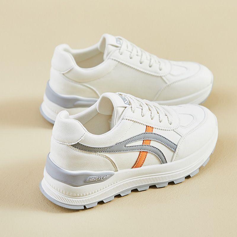 Sneaker Damen Frühjahr 2025 neue vielseitige dicksohlige leichte Laufschuhe weichsohlige Damen Freizeitschuhe Kinder