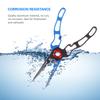 Aluminium Fishing Pliers Hook Remover Pliers Fish Holder Split Ring Tool Clip Clamp Line Cutters