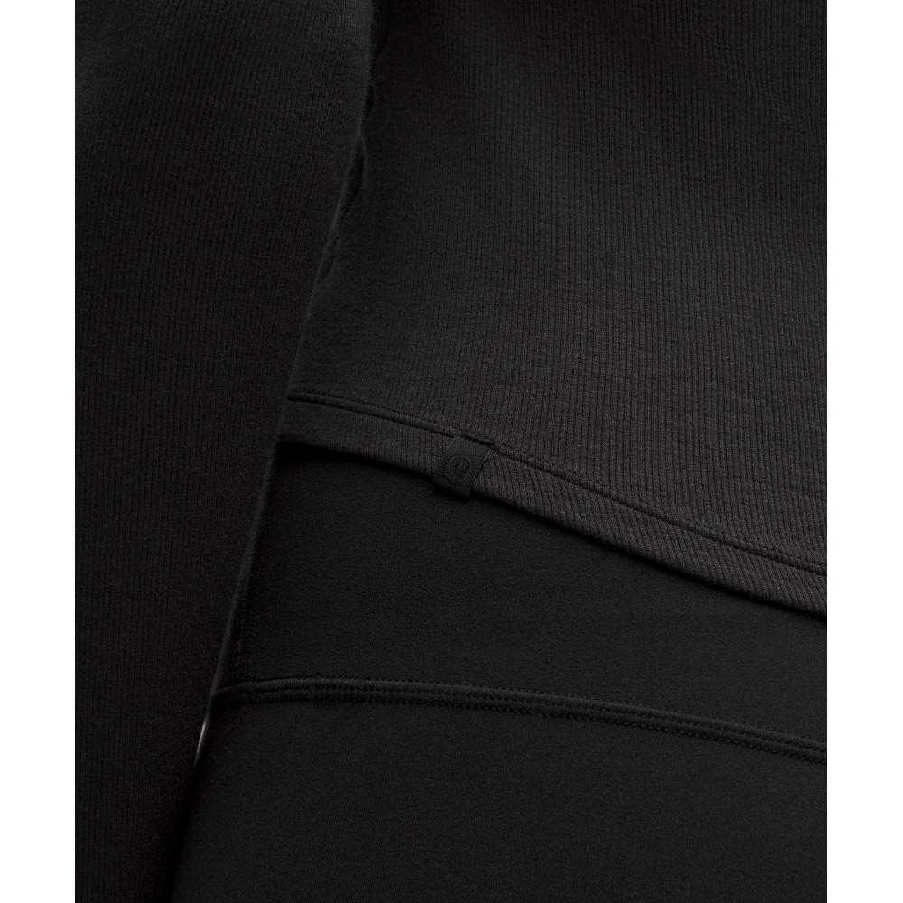 Lululemon Hold Tight Long Sleeve Henley Black