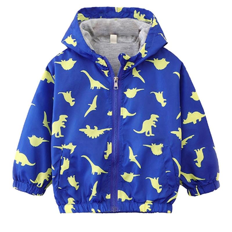 

Детская куртка на молнии с капюшоном, весна-осень, детское ветрозащитное пальто с рисунком из мультфильмов 110