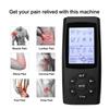 28 Modes TENS EMS Unit Muscle Stimulator for Pulse Pain Relief Rechargeable Portable Dual Channel 40 Intensity Body Massager