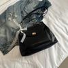 Versatile Large Capacity Bag for Women, 2026 New Trendy Korean Versi Tote Bag, Fashiable Solid Color Chain Crossbody Bags