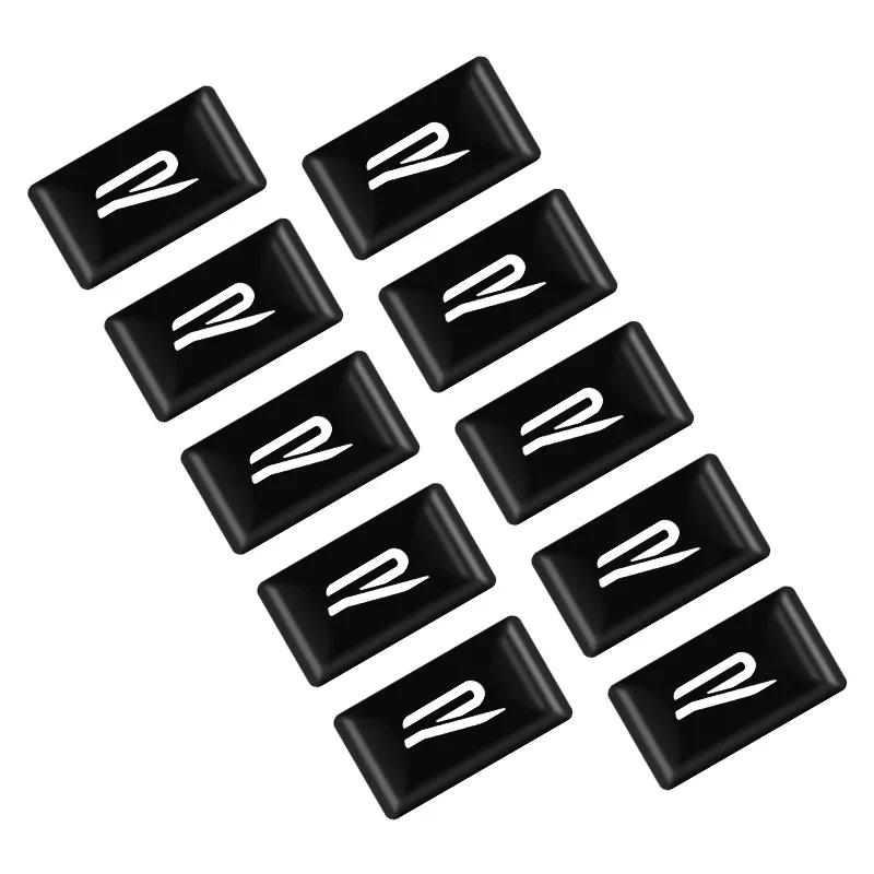

VW GTI GOLF 2026 Hot For VW VOLKSWAGEN 10pc 3D Epoxy Car Exterior/Interior Decoration Small Sticker For Volkswagen Tiguan Bora P