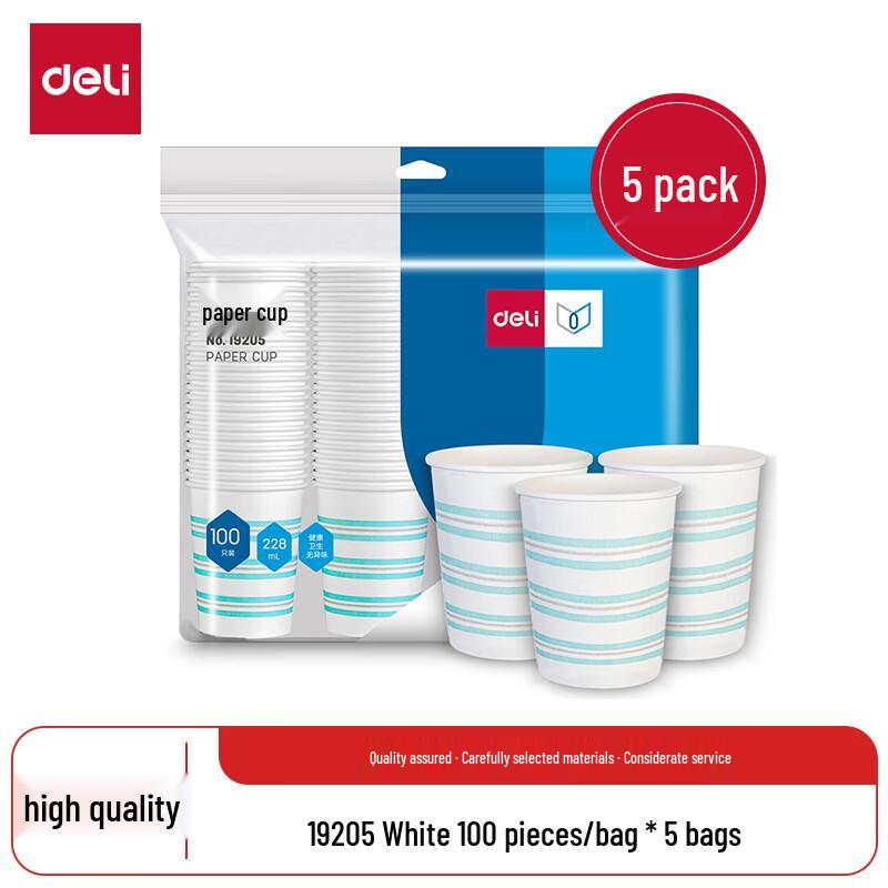 Deli Disposable Paper Cups