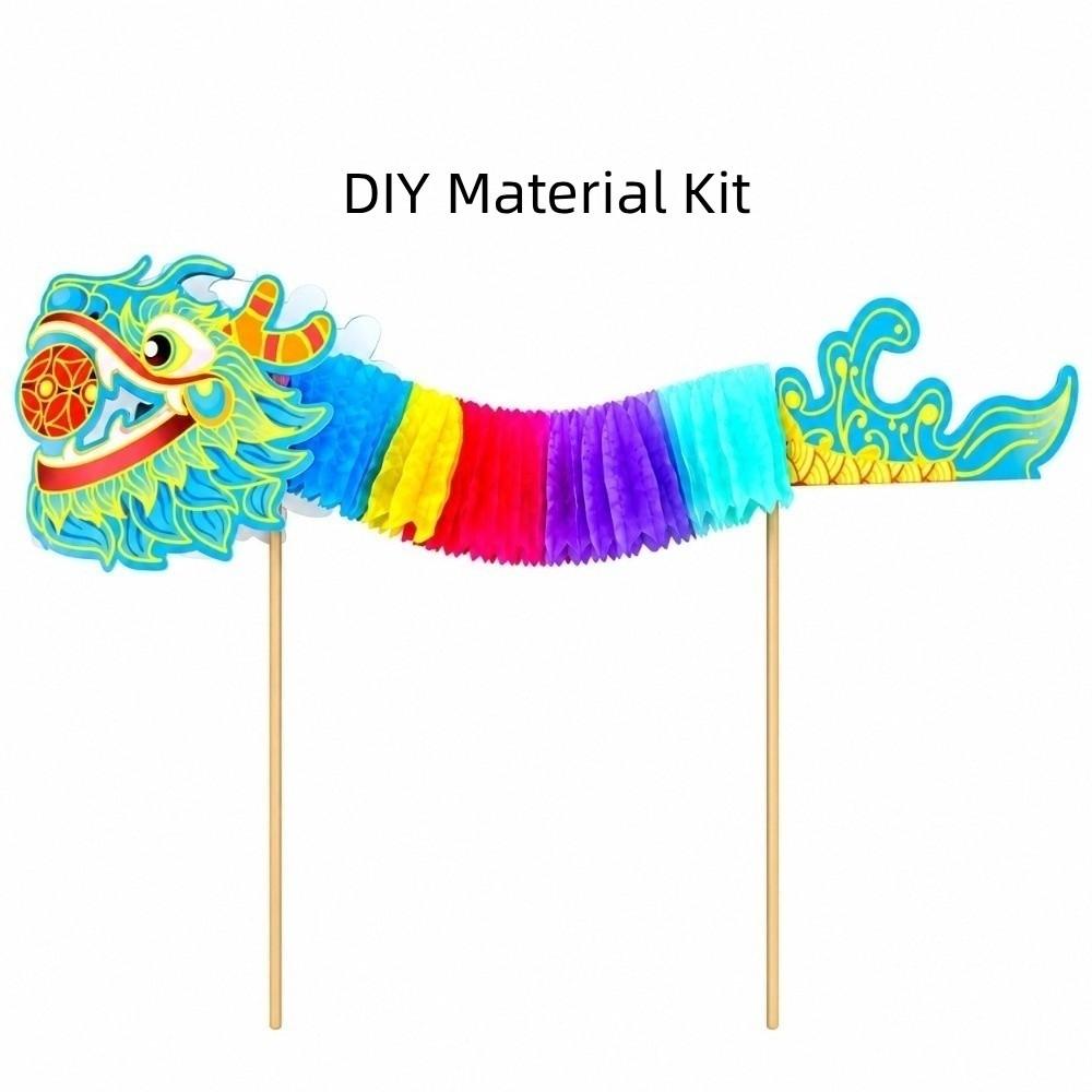Ancient Chinese Style Goat Year Handheld Hanging Ornament Lion Dance Garland Craft Kids Craft
