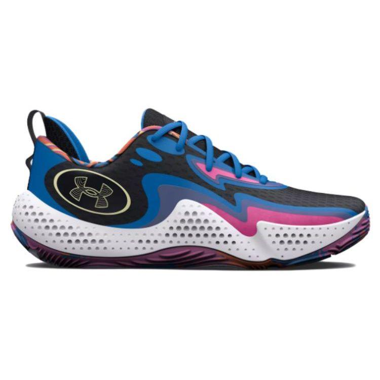 Under Armour Spawn 5 LE Black Pink Edge Unisex Sneakers Lemon-Ice 3026758-001