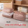 Large Compression Storage Bag With Pvc Window For Home Organization