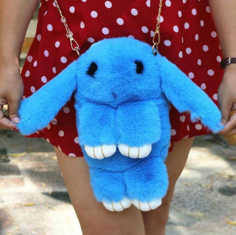 Buy Cartoon Plush Bunny Shoulder Bags Crossbody Bags Bunny Stuffed Animal Rabbit Toy Children School Bag At Affordable Prices Free Shipping Real Reviews With Photos Joom