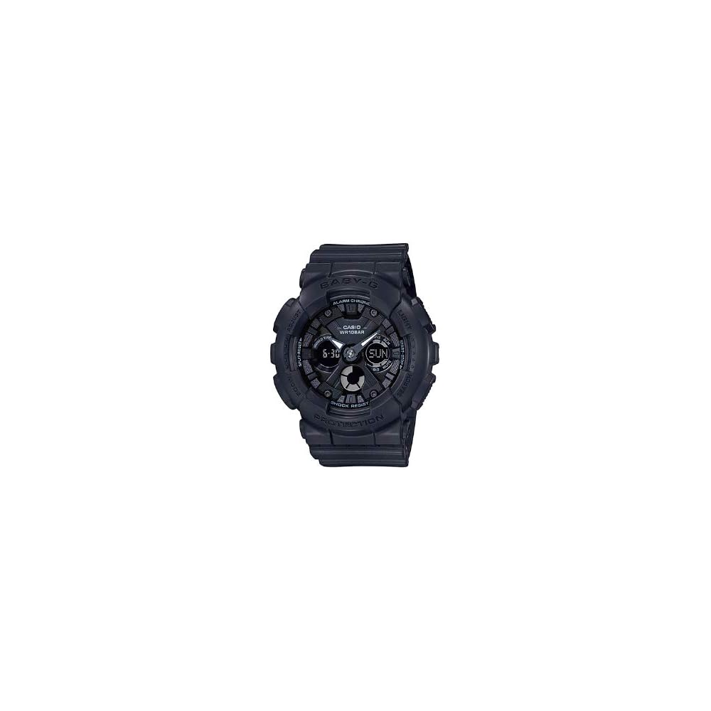 Casio Baby-G Analog Digital Women s Sports Watch Waterproof Black BA-130-1A