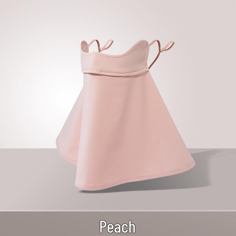 Blush Eye Corner 3D Sunscreen Mask: Breathable, UV-Protective Nylon Ice Silk for Summer Women