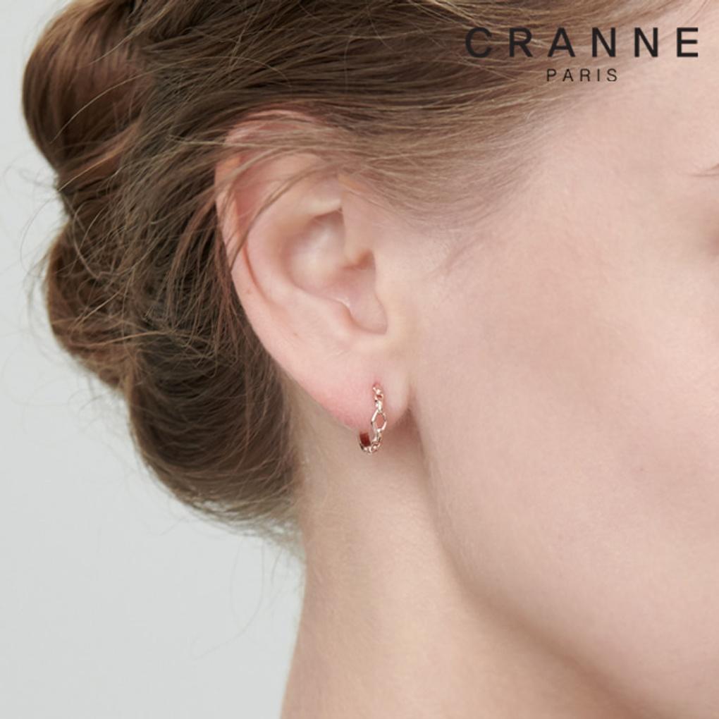 14K Daily Chain One-Touch Earrings (Gold Filled) C24EGF111