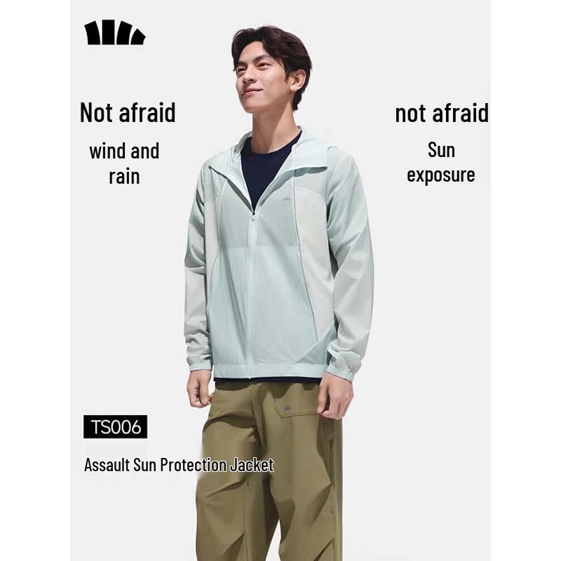 Beneunder Men s UPF50+ Sun Protection Jacket L