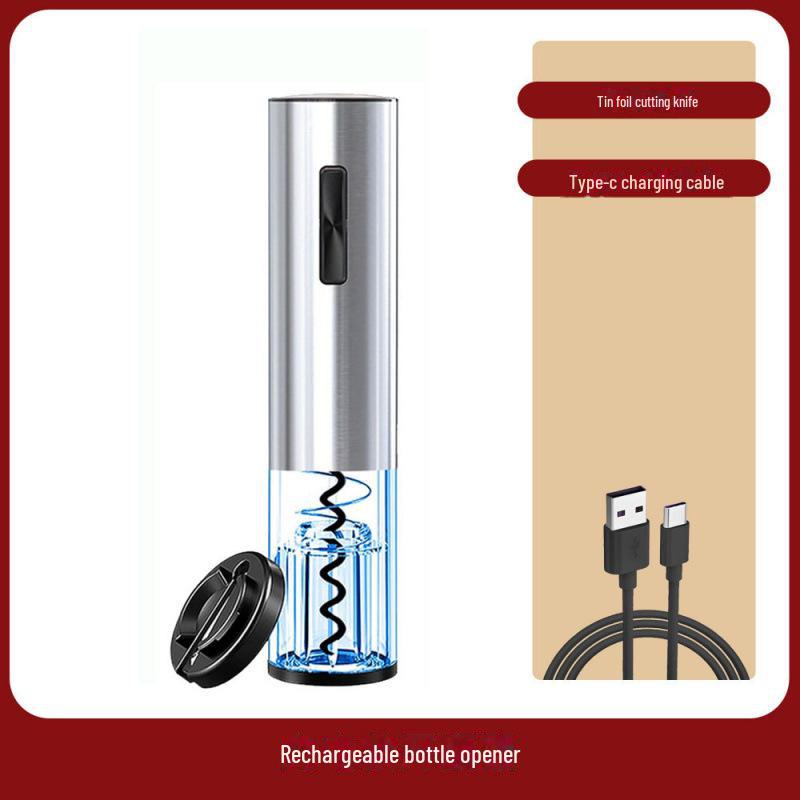 Fully Automatic Electric Wine Bottle Opener with Gift Box