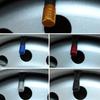 4Pcs Car Tire Valve Stems Cap Knurling Style Tire Valve Cap Aluminum Tire Wheel Stem Air Valve Cap Car Universal Accessories