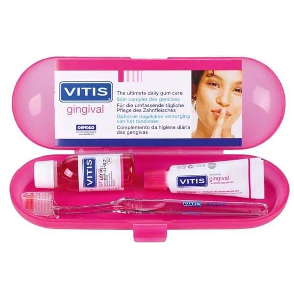 Dentaid Vitis Gengive Sane Kit Da Viaggio 3 Pezzi - Immagine 7
