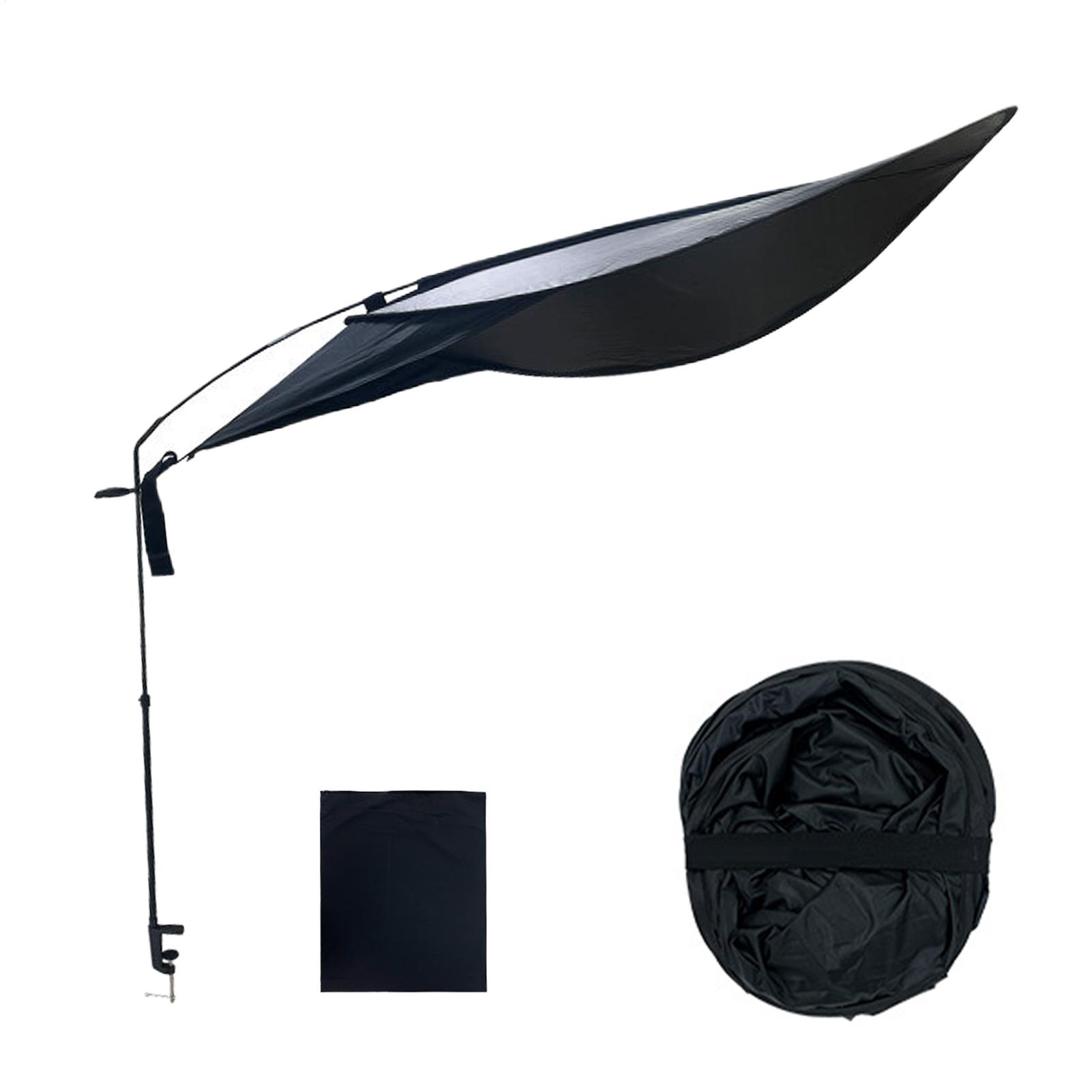 Cubicle Light Shield Adjustable Anti-Glare Privacy Office Shade Monitor Light Cover Sun Protection Desk Blackout Shade