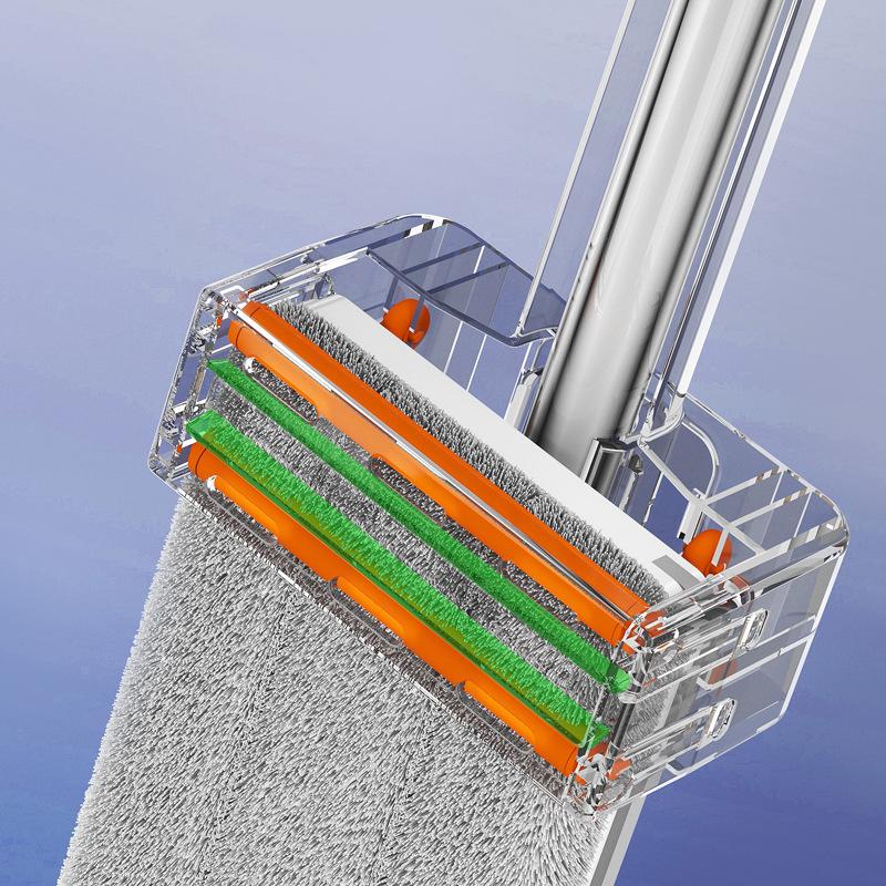 Hands-Free Flat Mop & Bucket Set for Home Use – Easy Floor Mopping