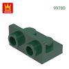 186 Stück/Los 99780 Winkelstein 1 x 2 - 1 x 2 Umgekehrter Stein Moc Farbige Zubehörteile Kompatibel mit Stein Kinder Spielzeug Bausteine