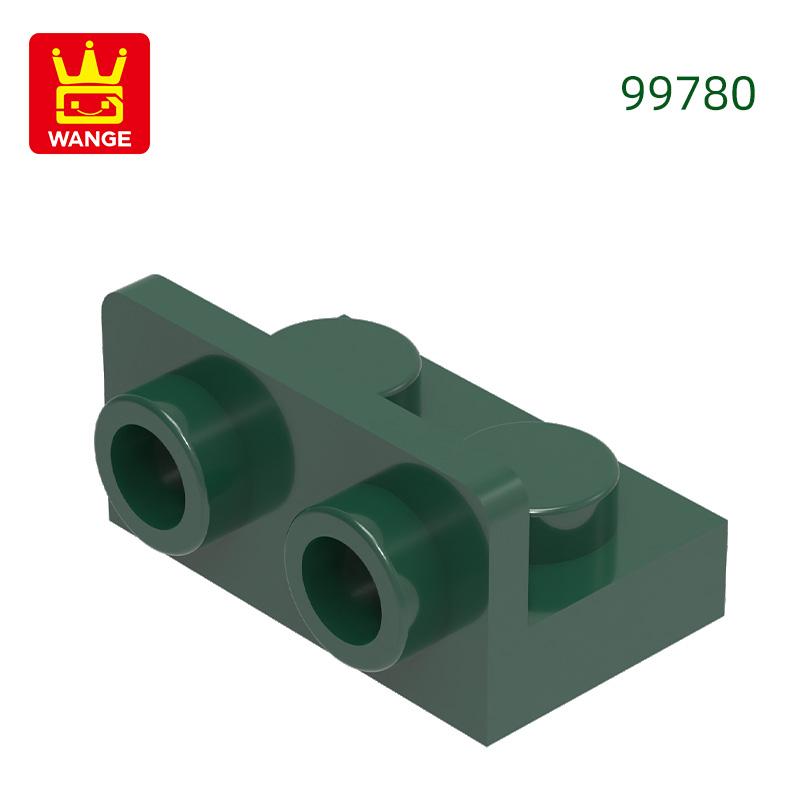 186 Stück/Los 99780 Winkelstein 1 x 2 - 1 x 2 Umgekehrter Stein Moc Farbige Zubehörteile Kompatibel mit Stein Kinder Spielzeug Bausteine