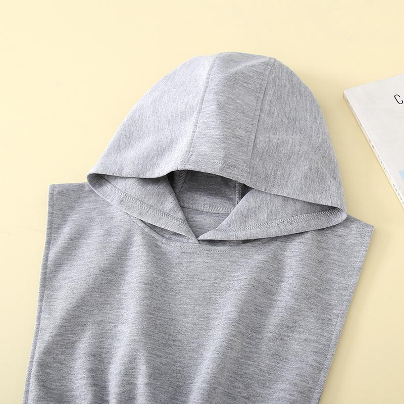 Hut-Fake-Kragen, vielseitiger Damen-Fake-Kragen mit Pullover-Unterhemd mit Baumwoll-Fake-Kragen innen