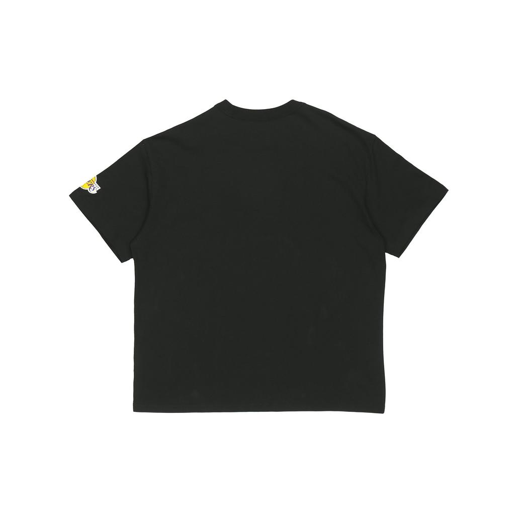 Jordan Vintage Letter Print Basketball Sports Round Neck Short Sleeve T-Shirt With Drop Shoulders Men Tops Black DA6513-010