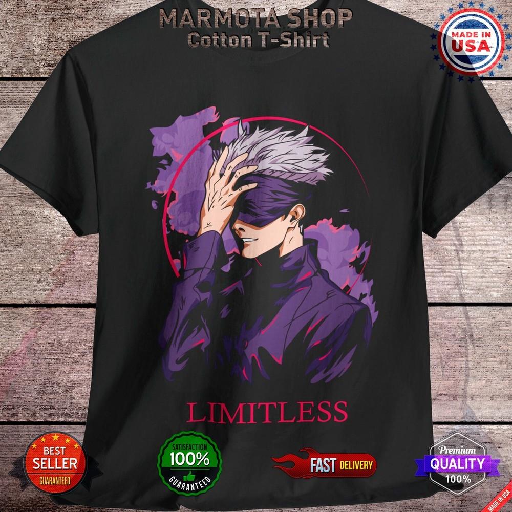 

Футболка Годжо Сатору Магическая битва Сукуна Аниме Японская футболка Манга JJK Все XL