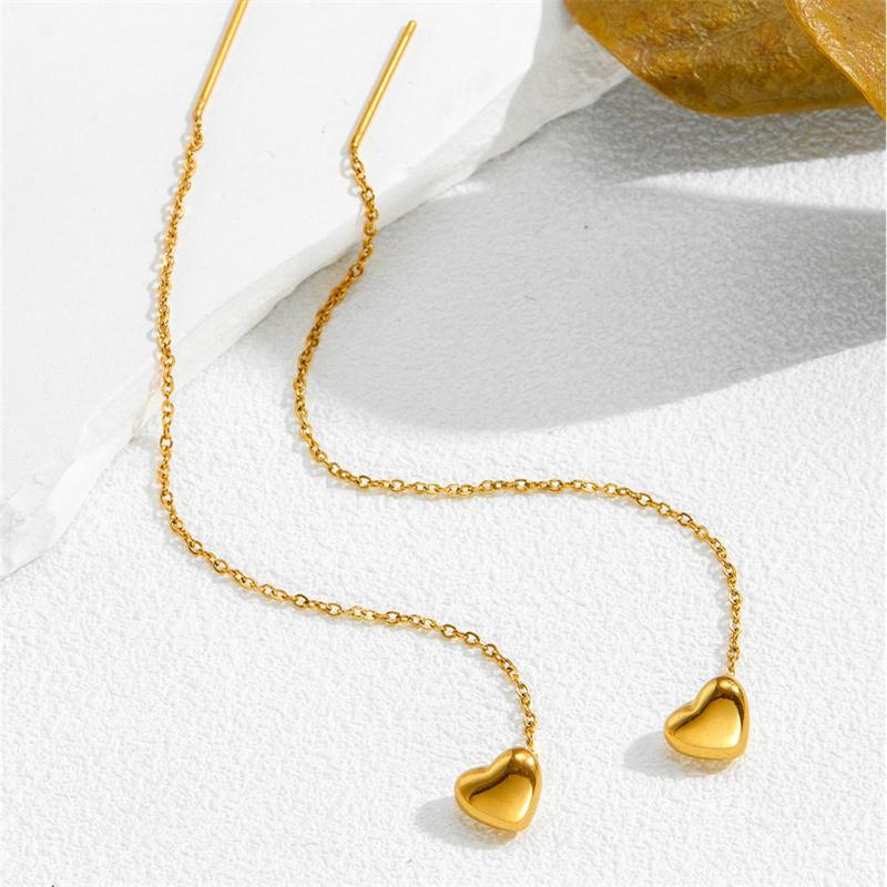 New Micro-inlaid Zircon Love Multiple Styles Madonna Bow Letter Flower  Simple Trend Earrings Do Not Fade Elegant Girl Jewelry