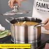 Shangheng 304 Stainless Steel Universal Soup & Cooking Pot