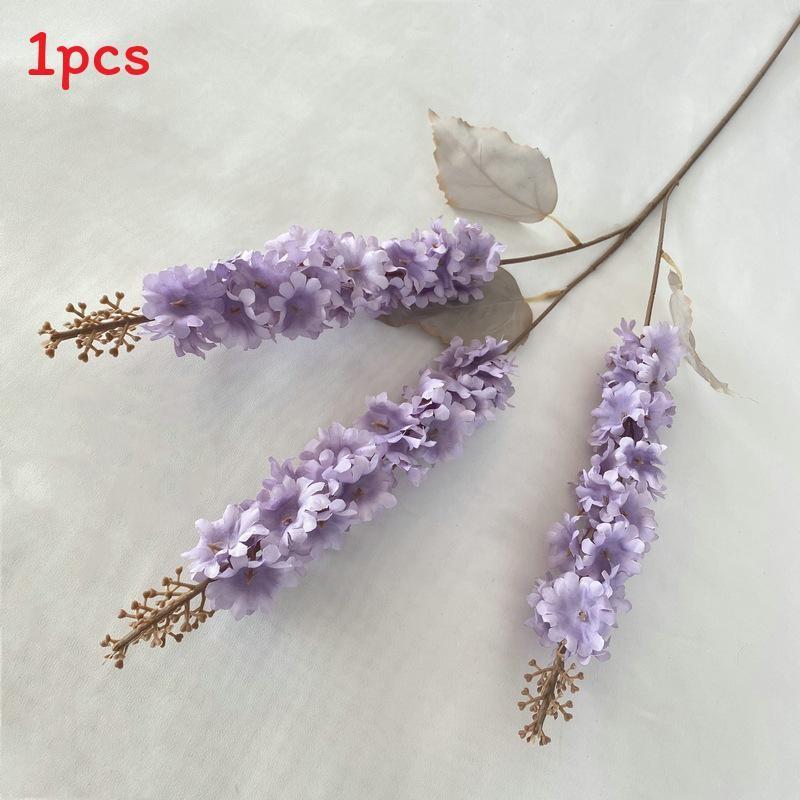 Realistic Purple Silk Wedding Flowers For Ceiling Decor Home Office Arrangement