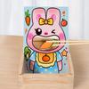 Wooden Feeding Carrots Rabbits Game Children Puzzle Toys For Fine Motor Training And Shape Recognition