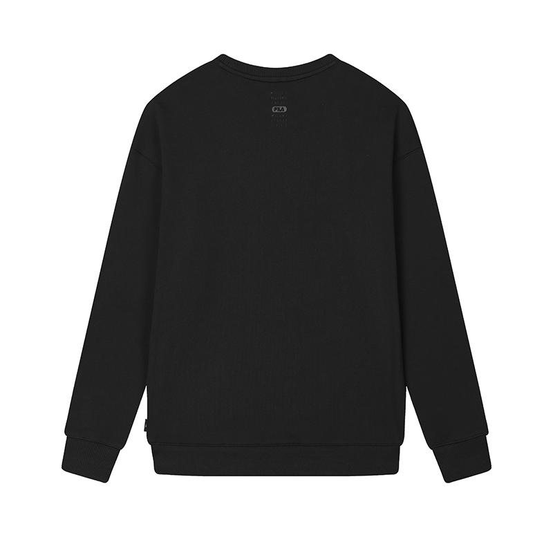 New FILA MILANO Collection Sweatshirt Men's Jet Black F11M515201FBK